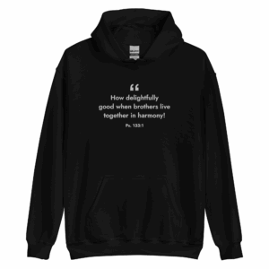 Psalms 133:1 Hoodie